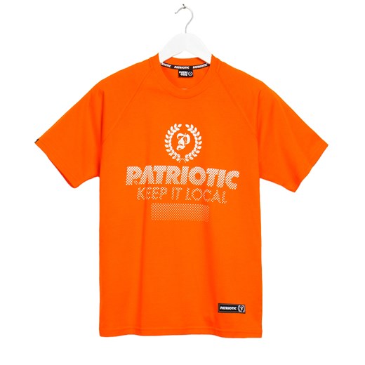 T-shirt męski Patriotic z krótkimi rękawami z bawełny 