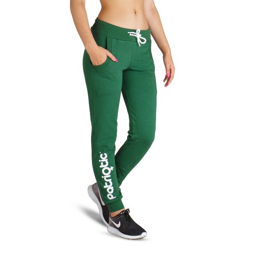 Zielone spodnie sportowe Patriotic 