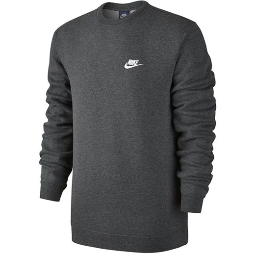 Bluza męska Sportswear NSW Crew Fleece Nike (ciemno szara) Nike  L okazja SPORT-SHOP.pl 