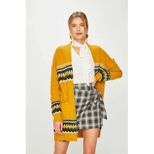 Sweter damski żółty Answear casual 