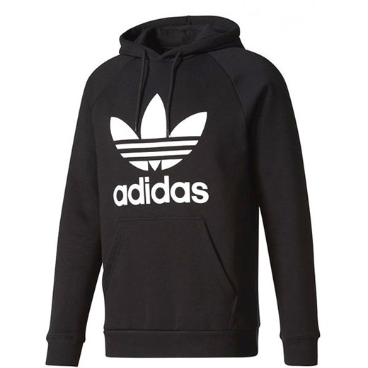 Bluza z kapturem męska Trefoil Hoodie Adidas Originals (czarna) Adidas Originals  XL SPORT-SHOP.pl wyprzedaż 