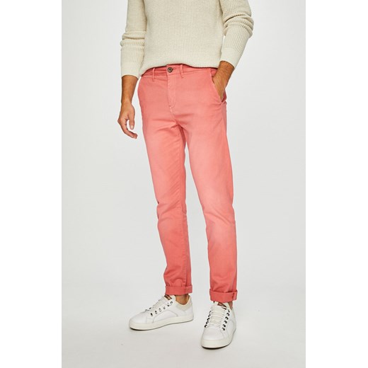 Pepe Jeans spodnie męskie różowe 