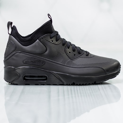 Buty sportowe męskie granatowe Nike air max 91 sznurowane 