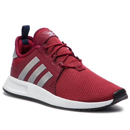 Buty sportowe damskie Adidas dla biegaczy x_plr czerwone z tworzywa sztucznego na koturnie bez wzorów 