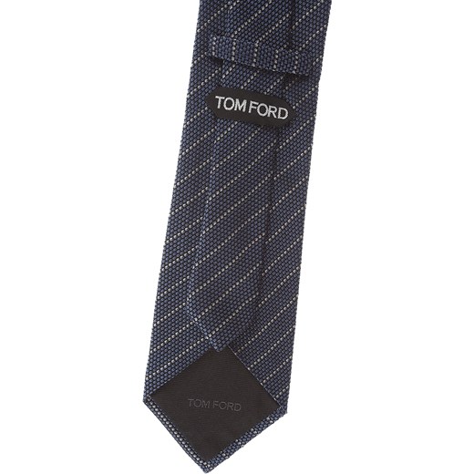 Tom Ford Krawaty Na Wyprzedaży, Blue Dark, Jedwab, 2019  Tom Ford One Size okazyjna cena RAFFAELLO NETWORK 