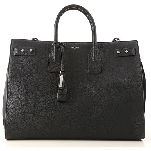 Yves Saint Laurent Torba typu Tote Na Wyprzedaży, Czarny, Skóra, 2019 Yves Saint Laurent One Size promocyjna cena RAFFAELLO NETWORK