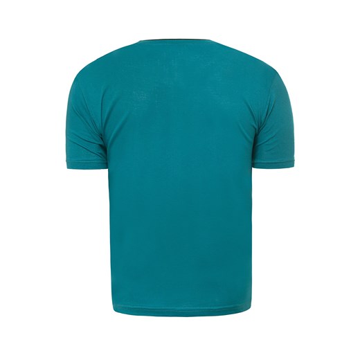 Męska koszulka t-shirt r0012 - zielona