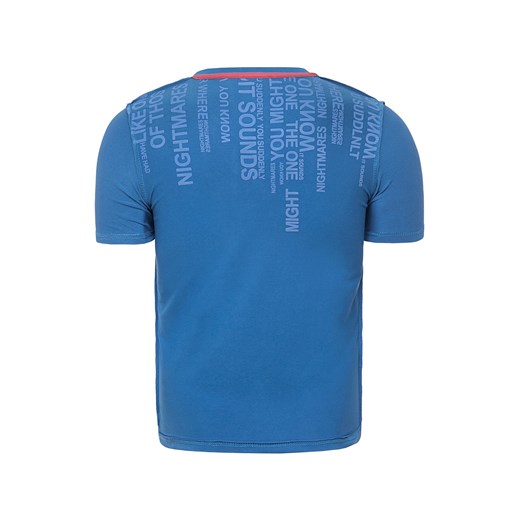 Wyprzedaż koszulka t-shirt tx107 - niebieska