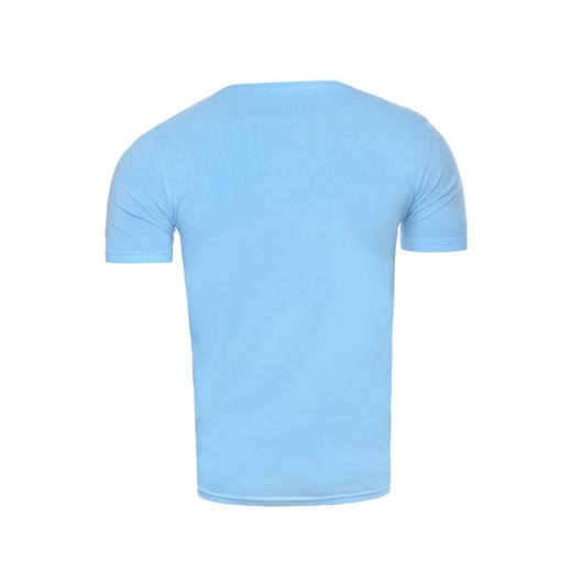 Wyprzedaż Męska koszulka t-shirt atc121 - niebieski