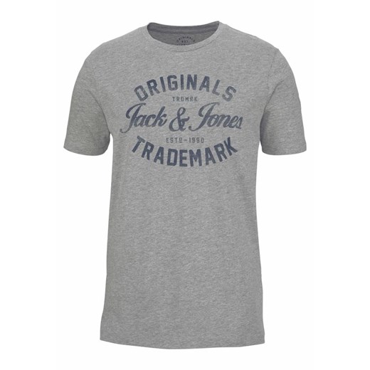 T-shirt męski Jack & Jones z napisami 