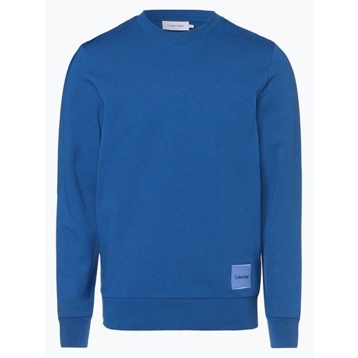 Calvin Klein - Męska bluza nierozpinana, niebieski Calvin Klein  XL vangraaf