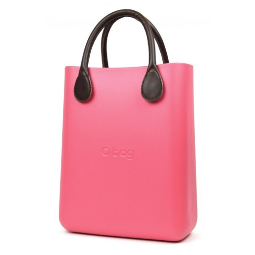 Shopper bag O Bag do ręki różowa 
