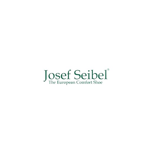 Klapki męskie czarne Josef Seibel bez zapięcia na wiosnę skórzane 
