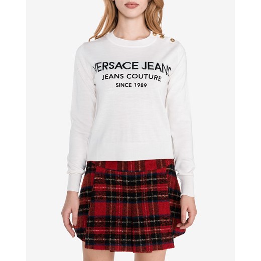 Sweter damski Versace Jeans z wełny