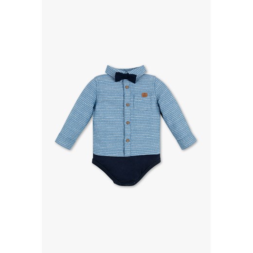 Odzież dla niemowląt Baby Club w paski niebieska 