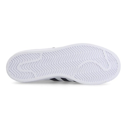 Trampki damskie Adidas Originals superstar z gumy sznurowane białe z niską cholewką 