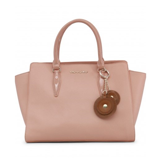 Shopper bag Blu Byblos różowa do ręki 