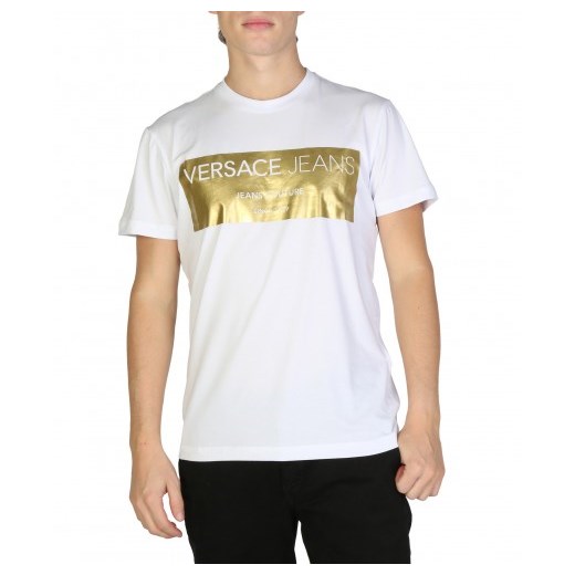 T-shirt męski Versace Jeans z krótkim rękawem 