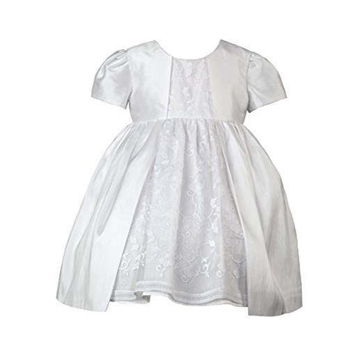 Heritage Juliette dziewcząt sukienka do chrztu, od 18 do 24 miesięcy, biały