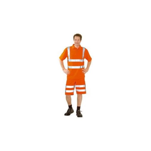 Kurtka PLANAM koszulka polo "ostrzegawcza ochronna" rozmiar XXL w kolorze pomarańczowym, 2091060