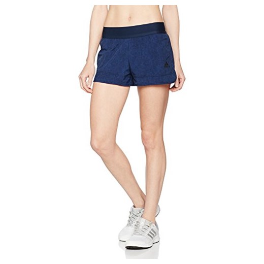 Adidas damski Moon Wash Shorts, niebieski, M