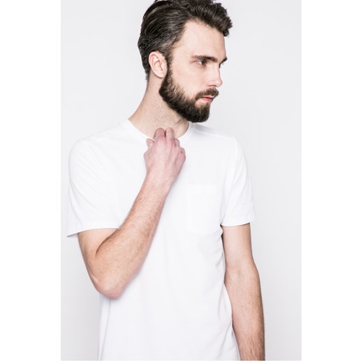 T-shirt męski Premium By Jack&jones bawełniany z krótkim rękawem 