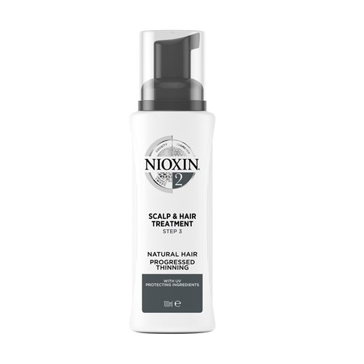 Nioxin Scalp &amp; Hair Treatment 2 | Kuracja do włosów naturalnych i znacznie przerzedzonych 100ml
