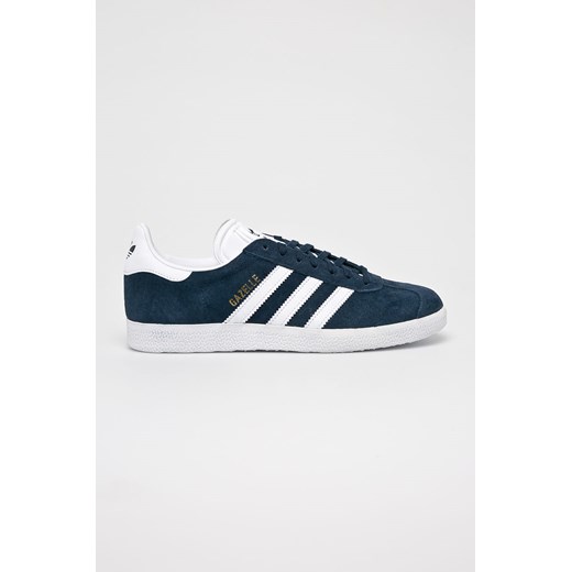 Trampki damskie Adidas Originals gazelle wiązane sportowe skórzane bez wzorów płaskie 