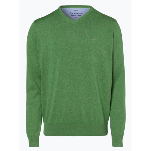 Fynch Hatton sweter męski zielony 