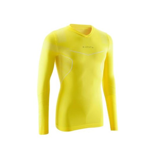Koszulka sportowa żółta Kipsta 