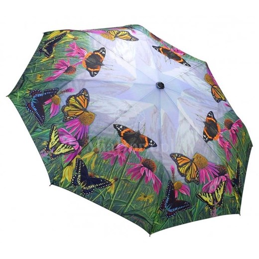 Górskie motyle składana parasolka damska Galleria