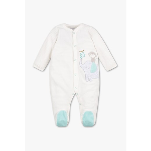 Odzież dla niemowląt Baby Club biała dla chłopca 