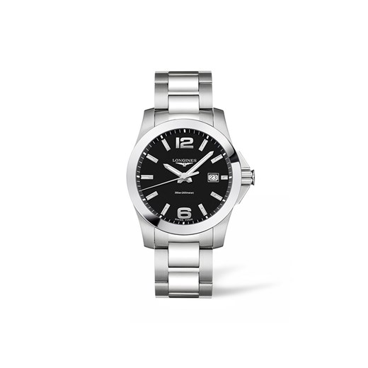 Srebrny zegarek Longines 