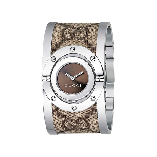 Brązowy zegarek Gucci 