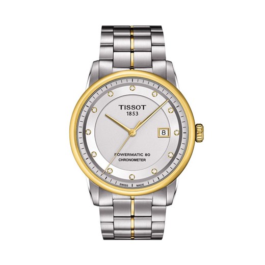 Zegarek Tissot srebrny analogowy 