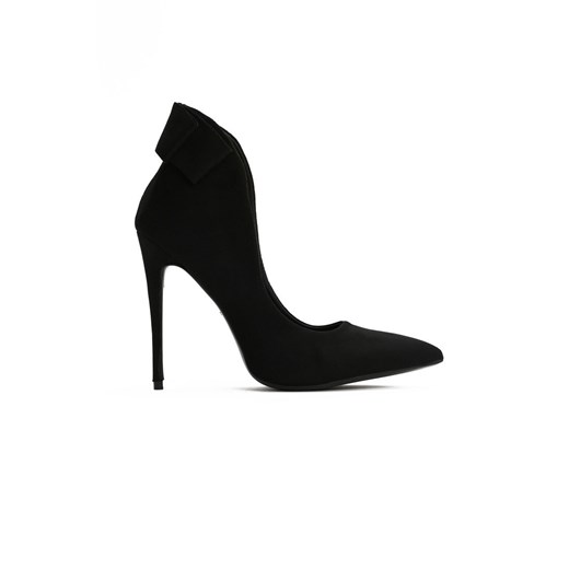 Czarne Szpilki Rosette