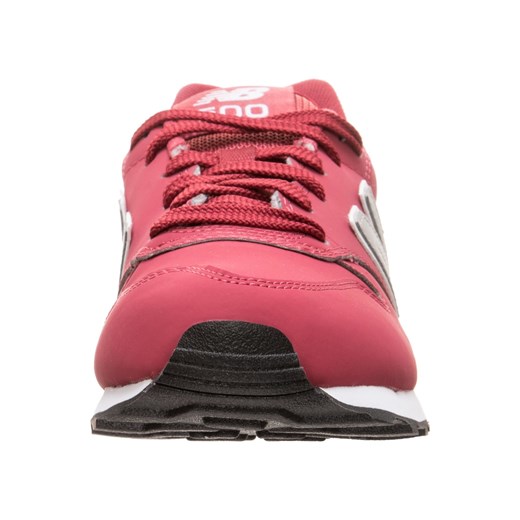 Buty sportowe damskie New Balance dla biegaczy młodzieżowe skórzane na platformie sznurowane 