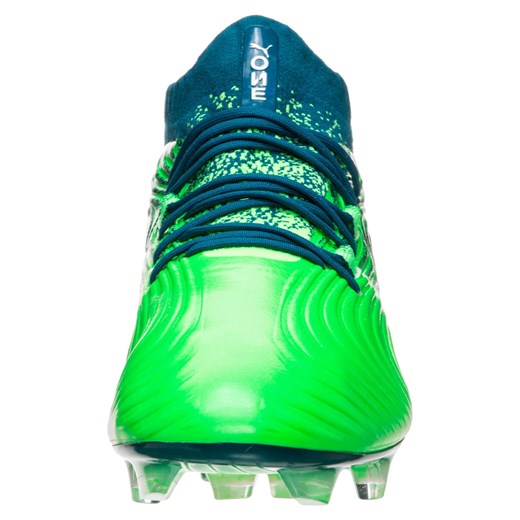 Buty sportowe męskie Puma z gumy zielone sznurowane jesienne 
