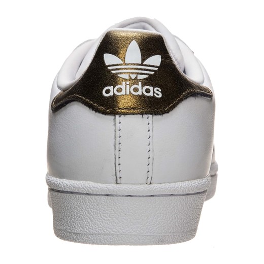 Trampki damskie Adidas Originals superstar płaskie z niską cholewką sznurowane bez wzorów 