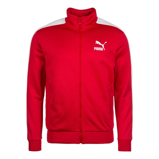 Bluza sportowa czerwona Puma z napisami 