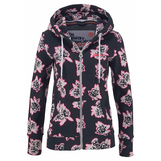 Bluza damska Superdry krótka w kwiaty