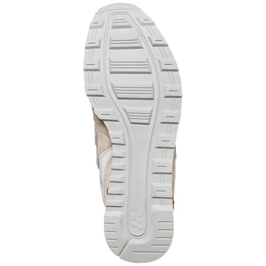 New Balance buty sportowe damskie sneakersy w stylu młodzieżowym beżowe gładkie płaskie skórzane 