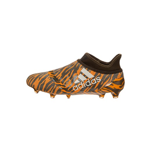 Buty sportowe męskie Adidas Performance x pomarańczowe z gumy na jesień 