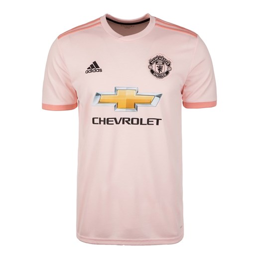 Koszulka sportowa Adidas Performance jerseyowa różowa z napisami 