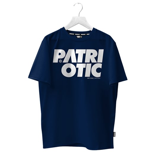 T-shirt męski Patriotic niebieski 