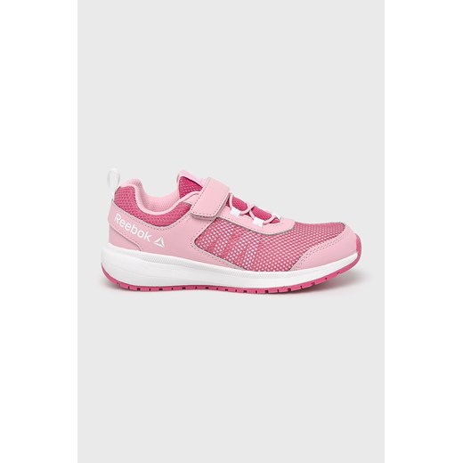 Buty sportowe dziecięce Reebok ze skóry różowe 