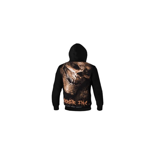 Bluza z kapturem Pit Bull Terror Face - Czarna (128028.9000) Pit Bull West Coast  3XL ZBROJOWNIA