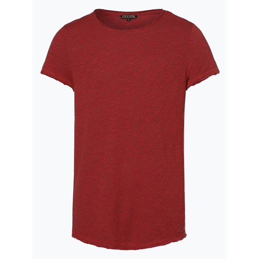 Review - T-shirt męski, czerwony  Review S vangraaf