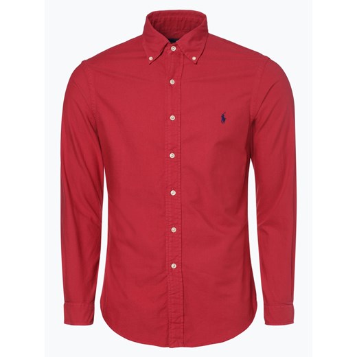 Polo Ralph Lauren - Koszula męska – Slim Fit, czerwony Polo Ralph Lauren  M vangraaf