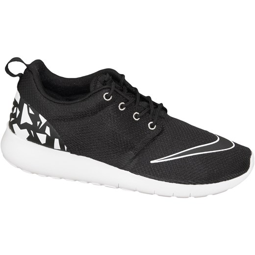 Buty sportowe dziecięce Nike na wiosnę czarne sznurowane 